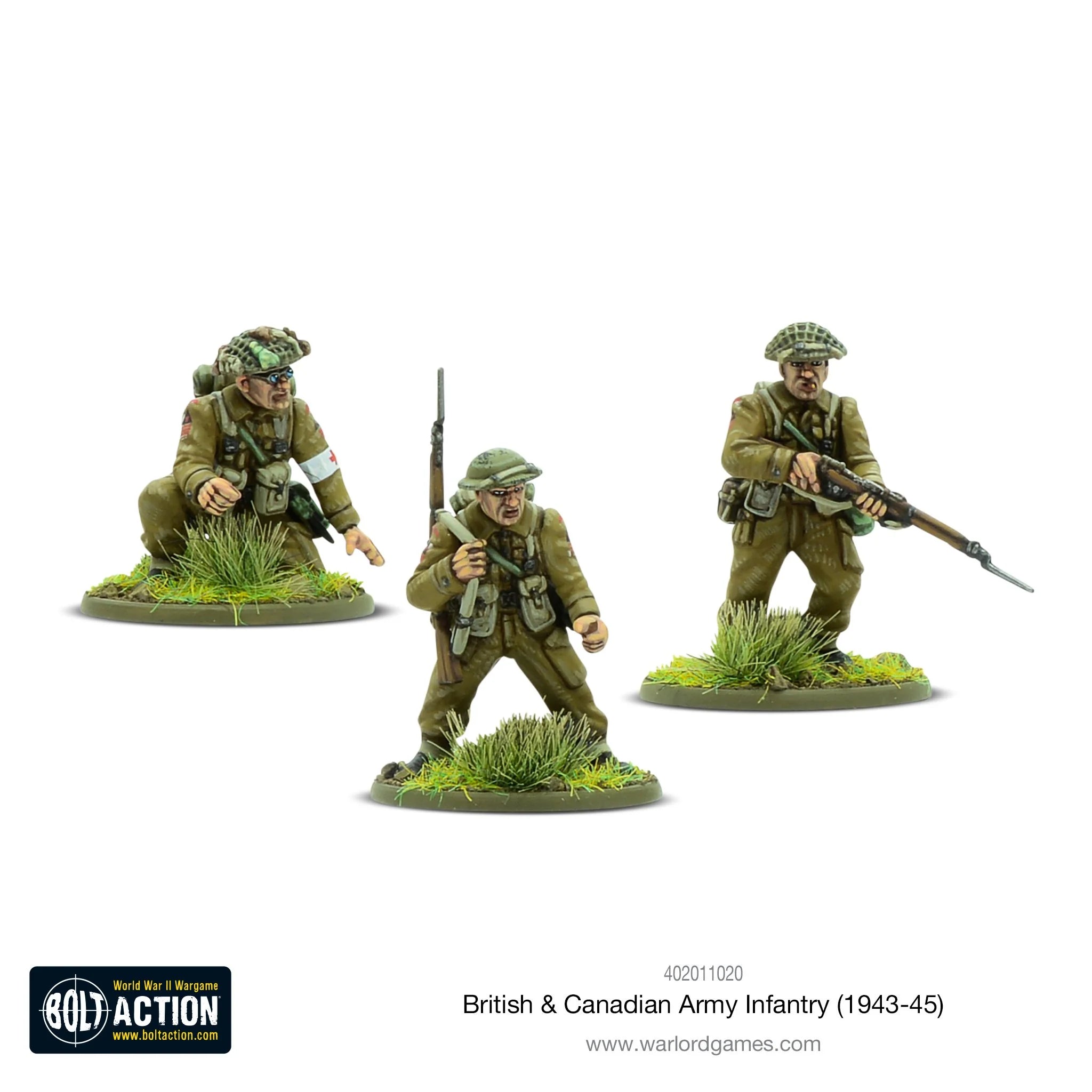 Bolt Action - British & Canadian Army infantry (1943-45)