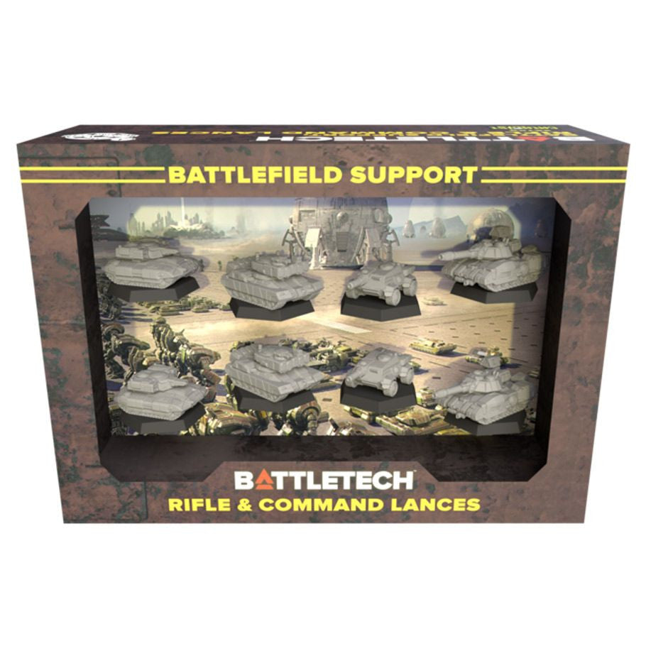 Battletech - Mercenaries Force Pack: Battlefield Support Rifle & Command Lances