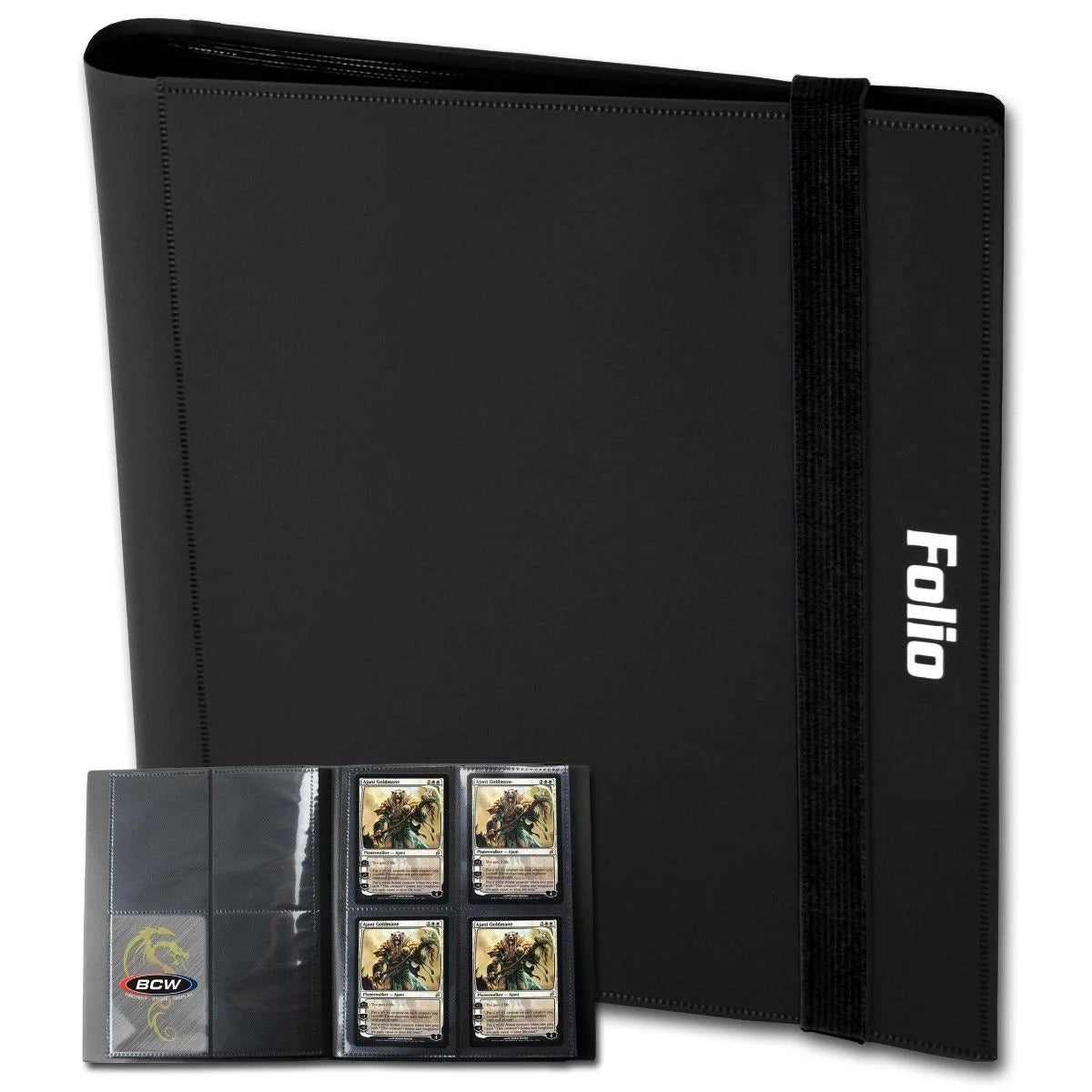 BCW Supplies - Folio 4-Pocket Album - Black