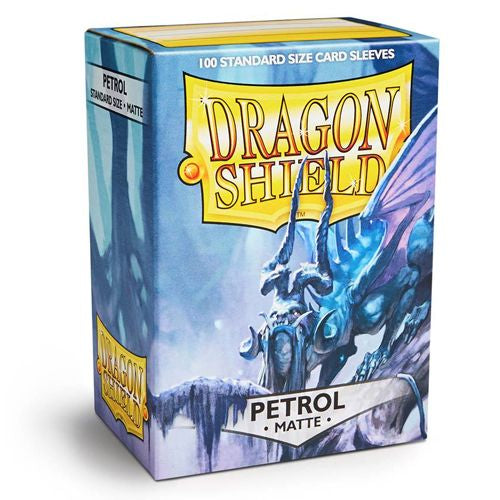 Dragon Shield: Standard Sleeves - Petrol Matte (100)