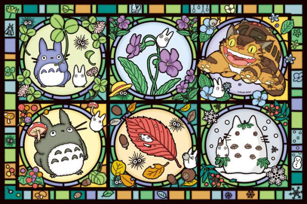 Totoro Season's Tidings (Large) Artcrystal Puzzle "My Neighbor Totoro" Ensky Artcrystal 1000 Piece Jigsaw Puzzle