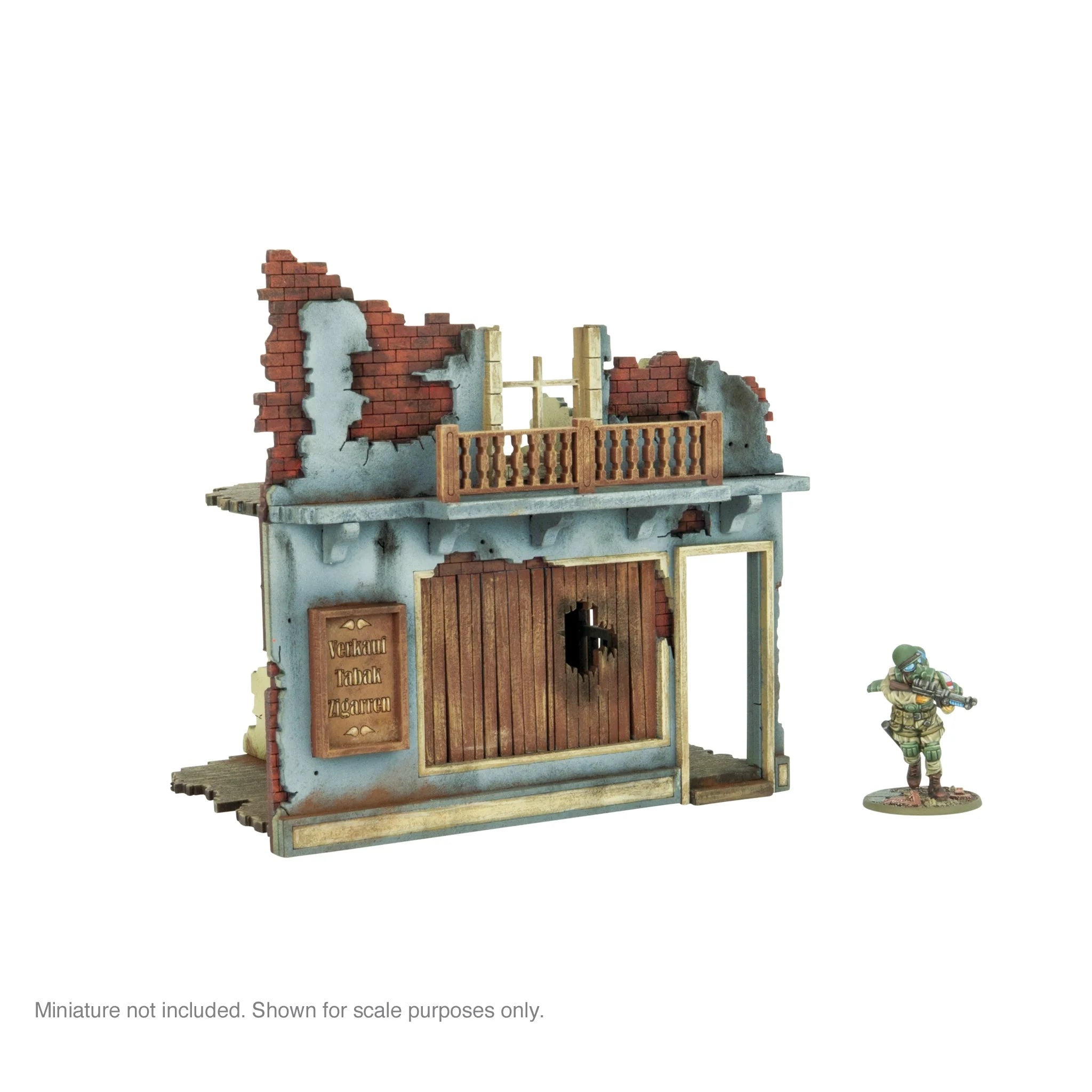 Bolt Action - City in Ruins - Single Storey Facade (2)