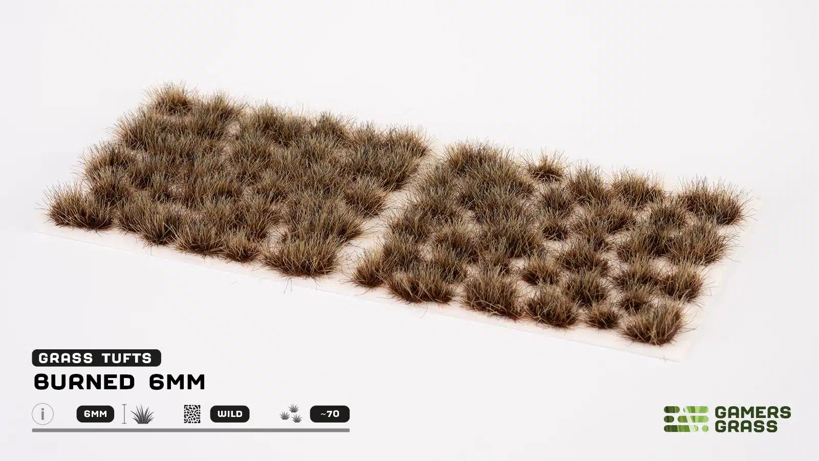 Gamers Grass - Grass Tufts - Burned (6mm)