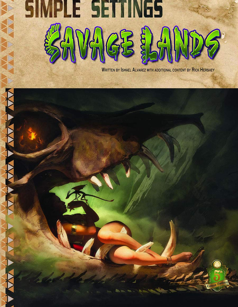 Simple Settings: Savage Lands 5e