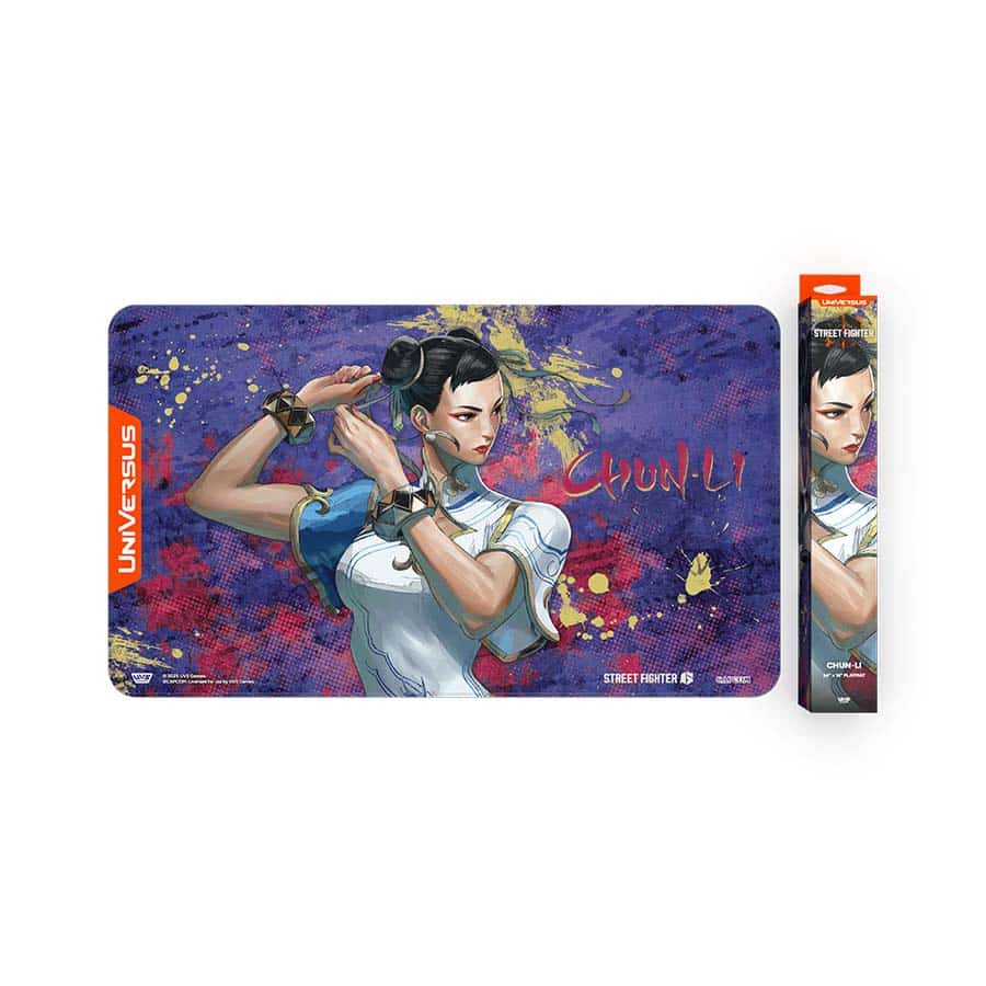 UniVersus CCG - Challenger Series - Street Fighter 6 - Playmat - Chun-Li