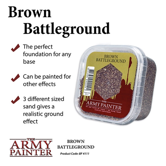 Army Painter - Battlefield: Brown Battleground Sand (Basing)