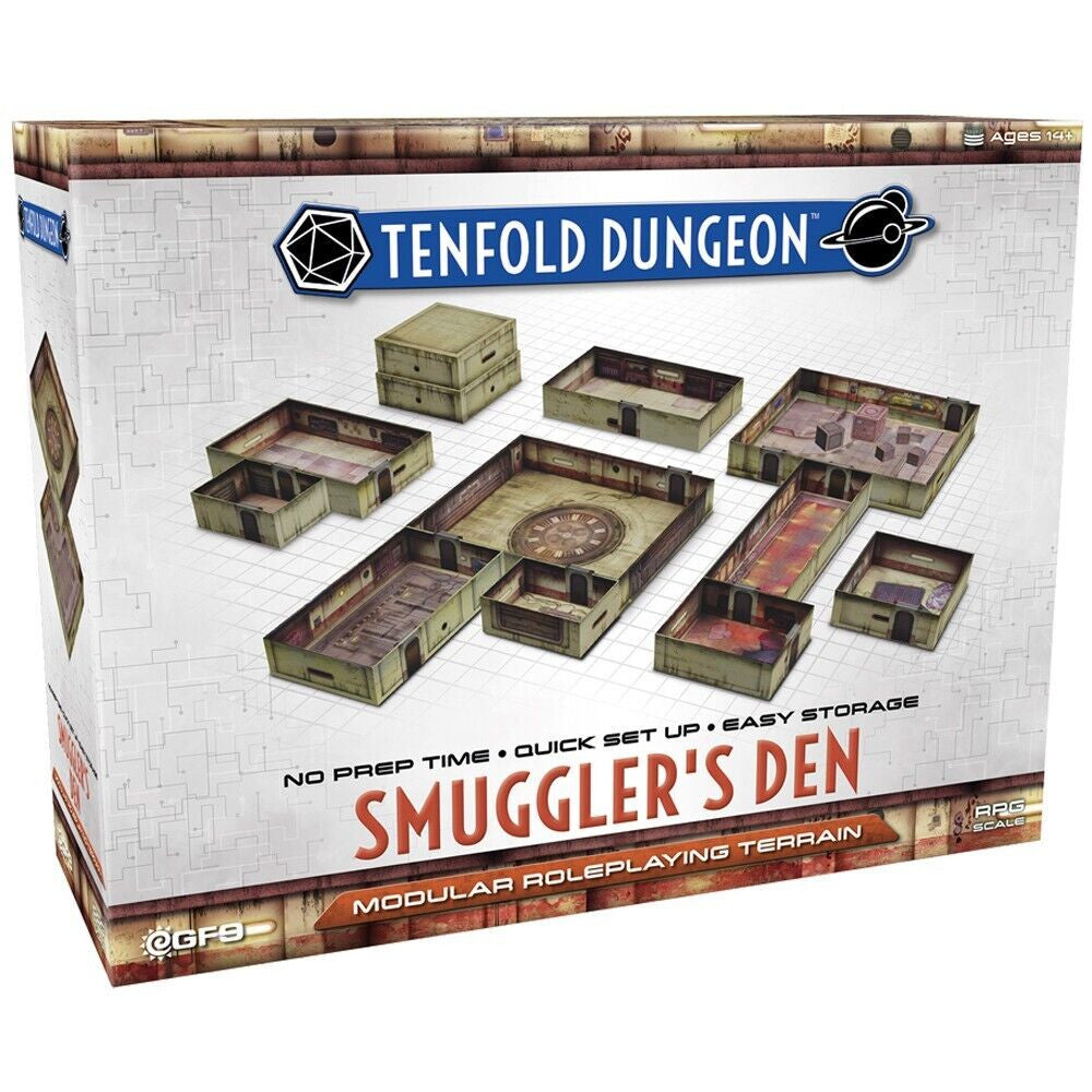 Tenfold Dungeon: Modular RPG Terrain - Smuggler's Den