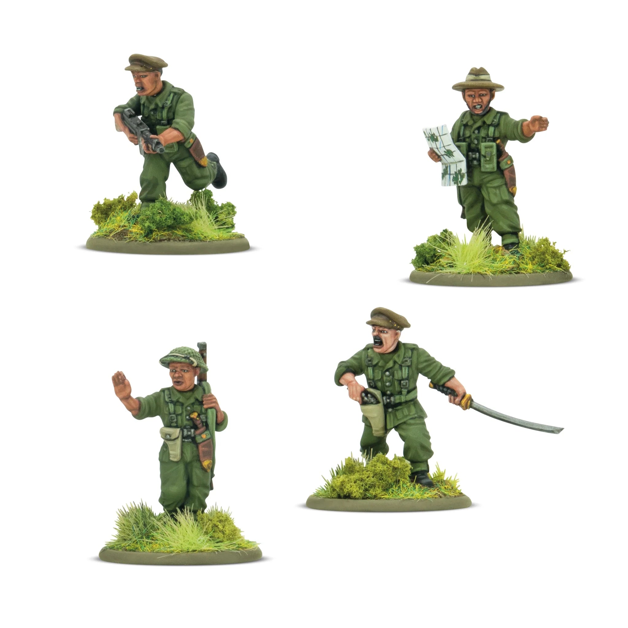 Bolt Action - Gurkha - Platoon Commanders