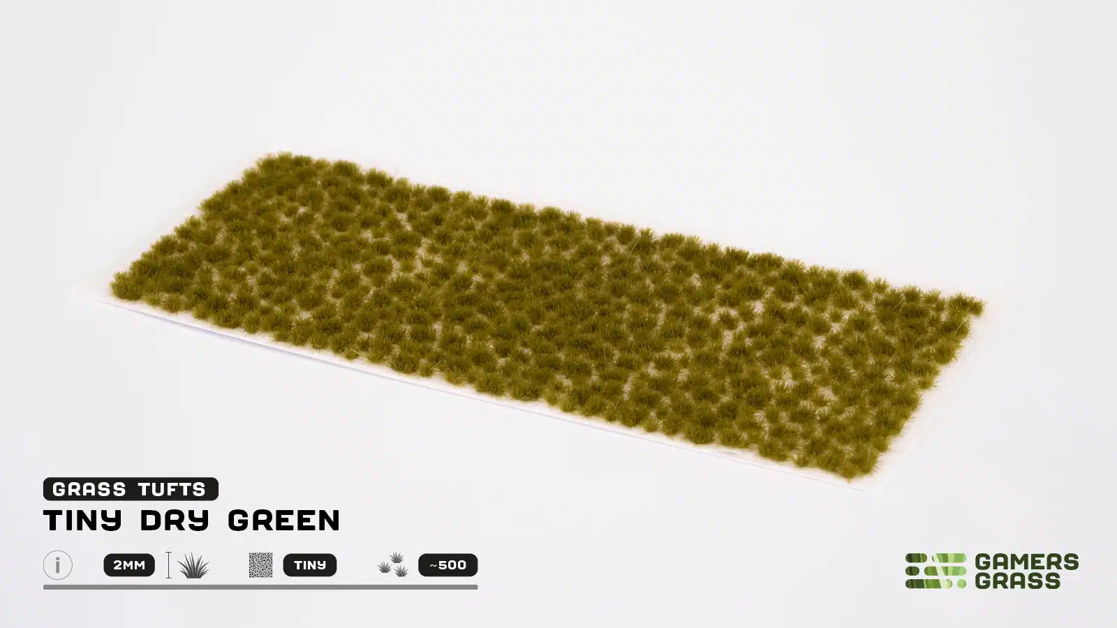 Gamers Grass - Special Tufts - Tiny Dry Green (2mm)