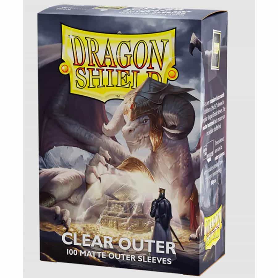 Dragon Shield Sleeves - Outer Sleeves - Matt Clear (100)
