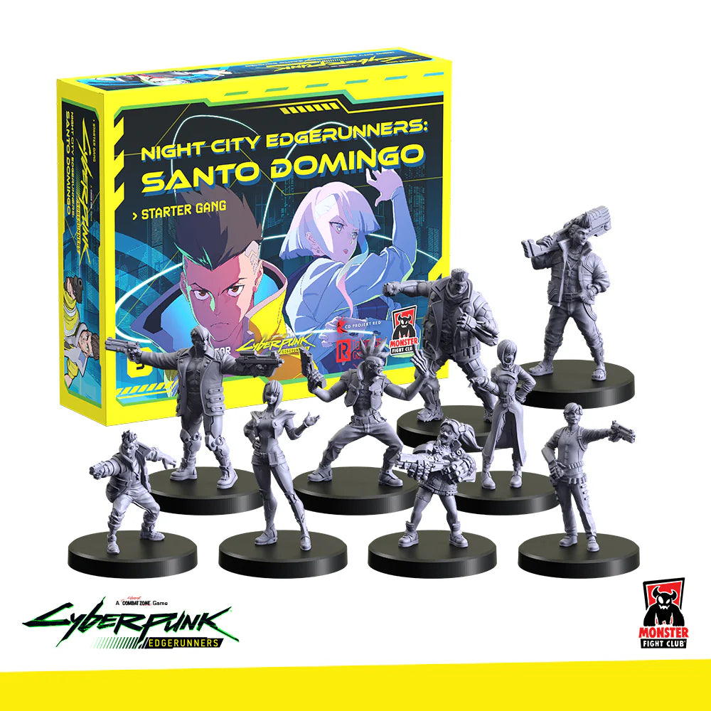 Cyberpunk: Combat Zone - Starter Gang - Night City Edgerunners: Santo Domingo