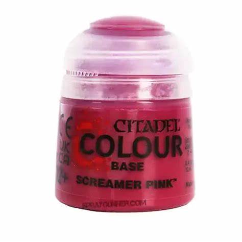 Citadel Base Paint: Screamer Pink (12ml)