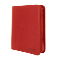 BCW - Z-Folio 4-Pocket LX Album - Toploaders - Red