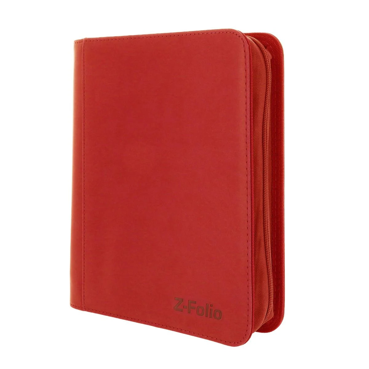 BCW - Z-Folio 4-Pocket LX Album - Toploaders - Red