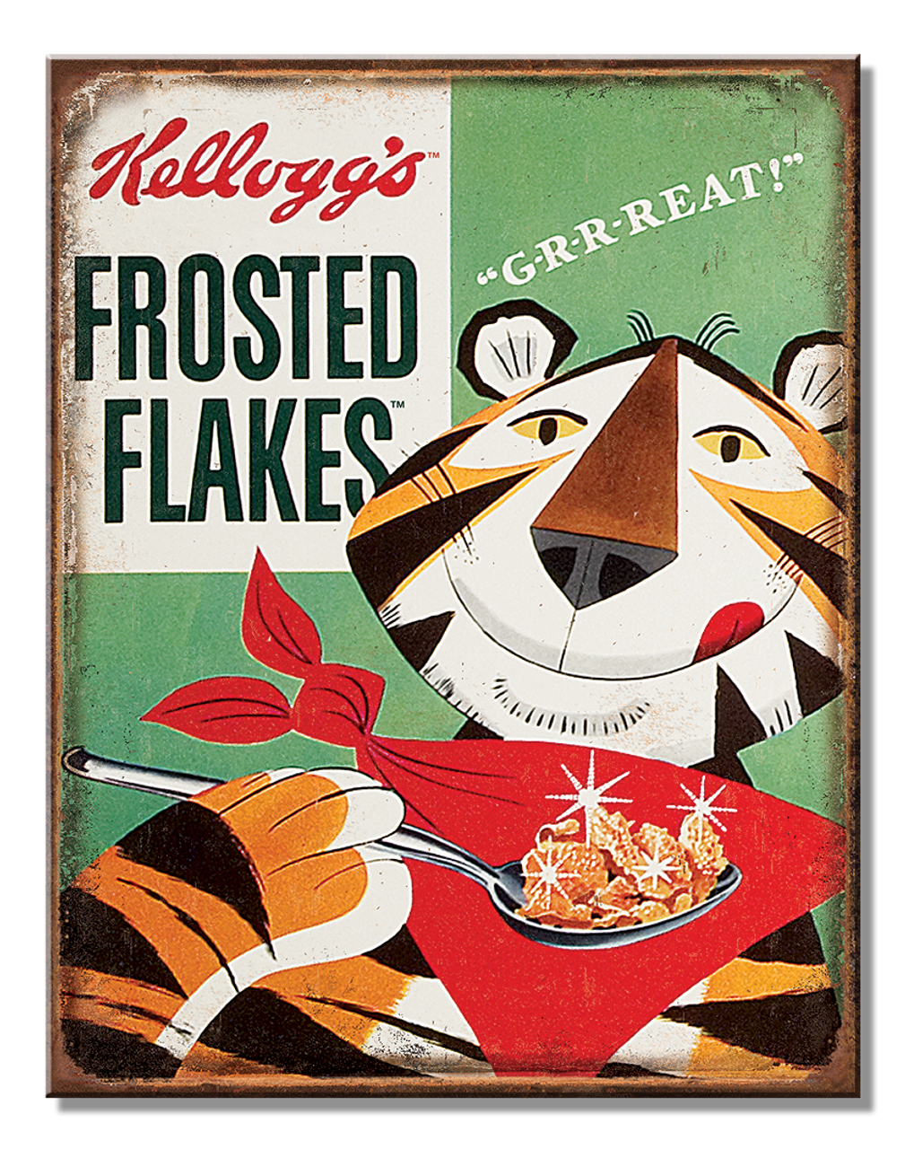 Metal Sign: Kellogg's Tony the Tiger
