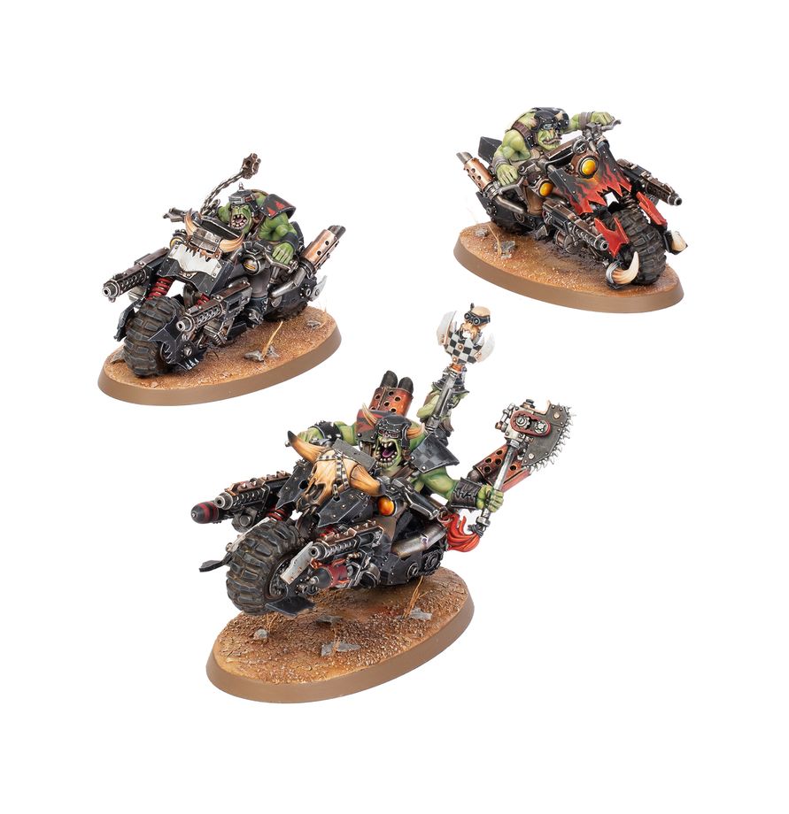 Warhammer 40,000 - Orks - Warbikers