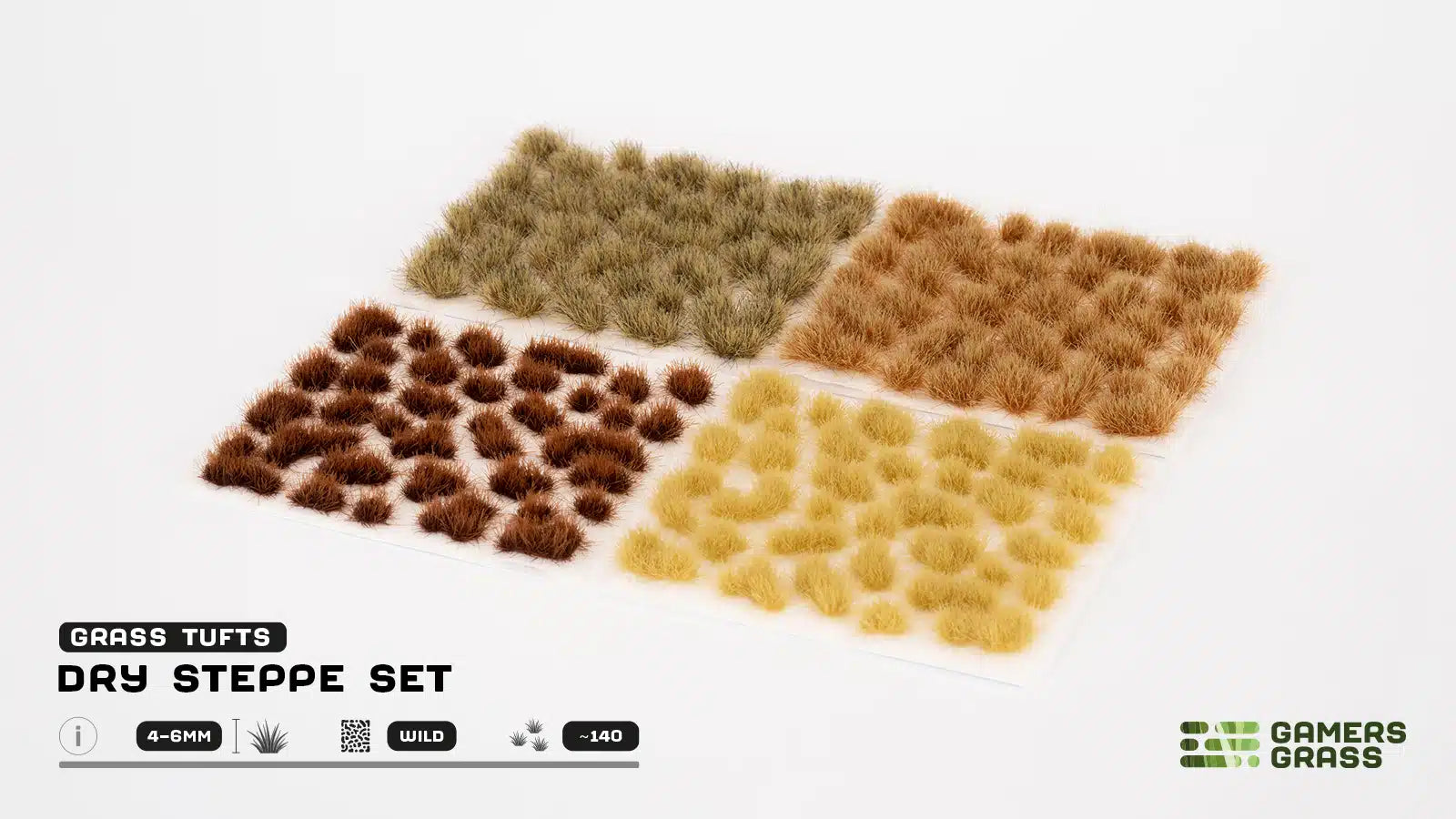 Gamers Grass - Tuft Sets - Dry Steppe Set