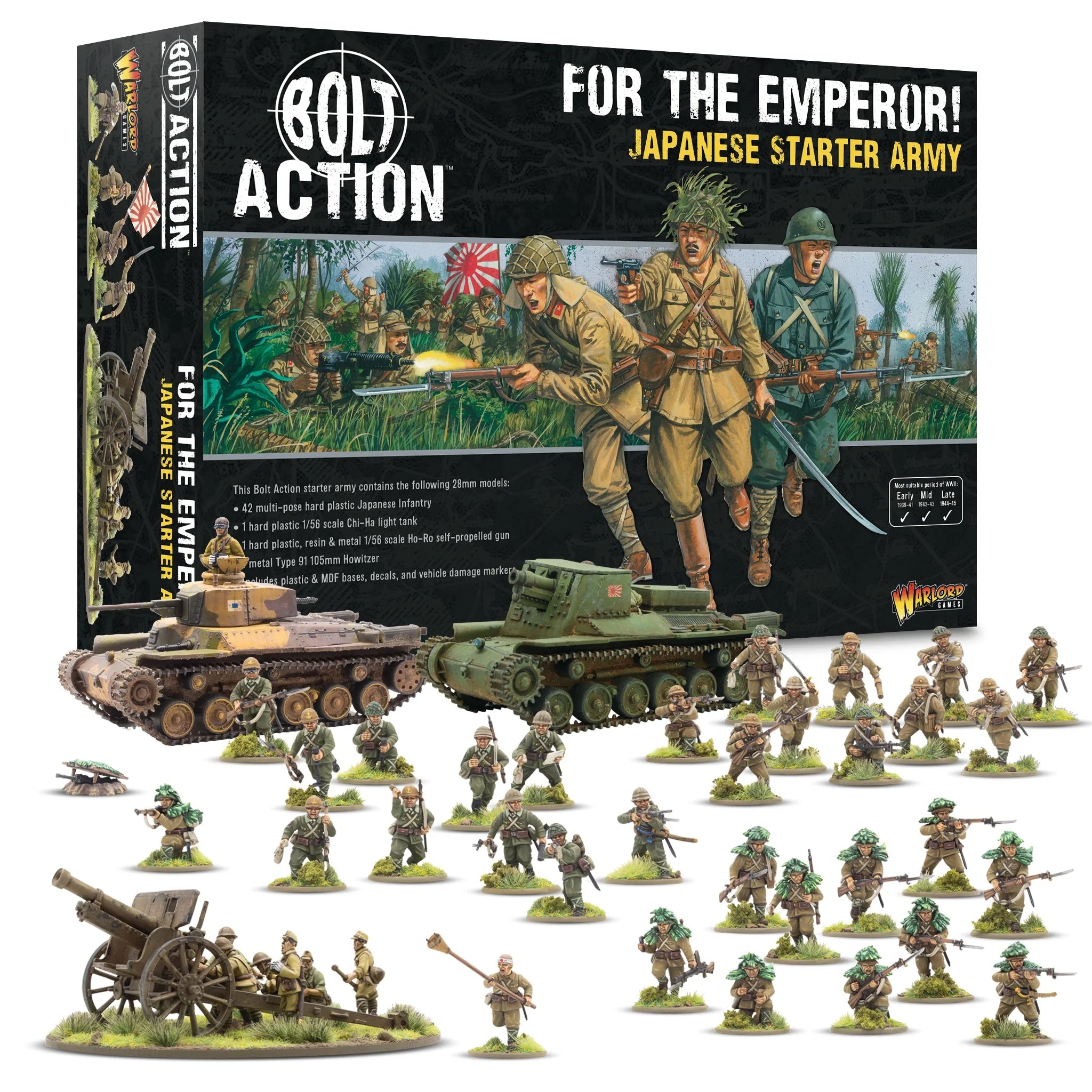 Bolt Action - Japan - For the Emperor! Japanese starter army