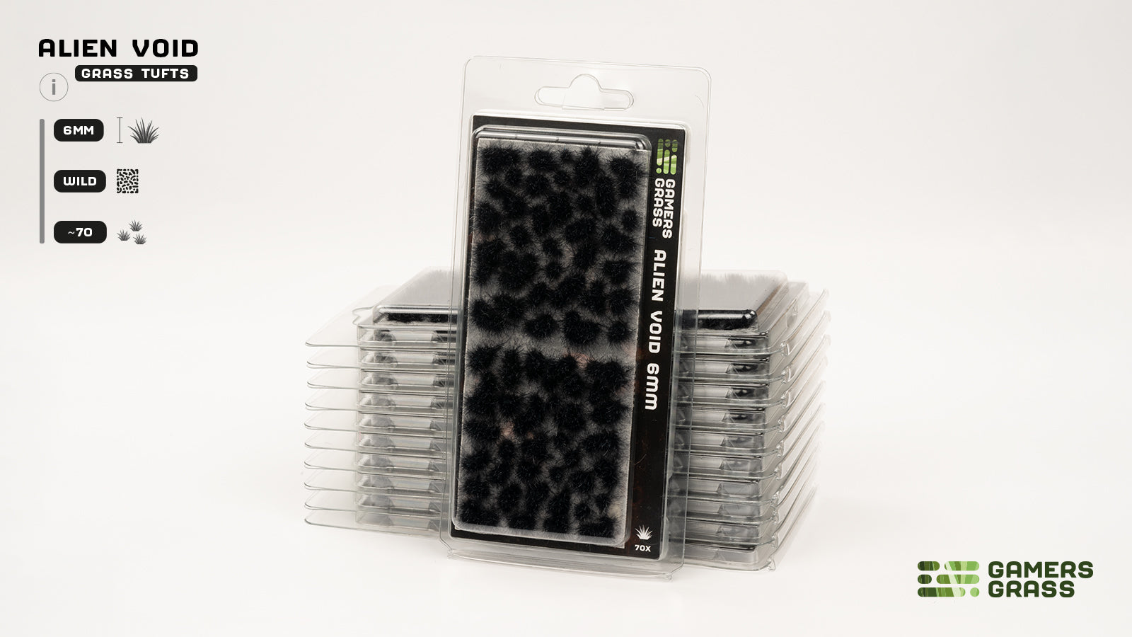 Gamers Grass - Alien Tuft- Alien Void (6mm)