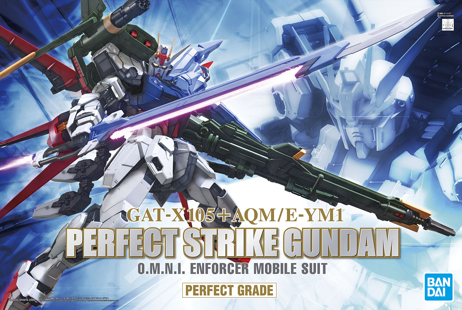 Bandai Spirits Gundam SEED Perfect Strike Gundam PG 1/60 Model Kit