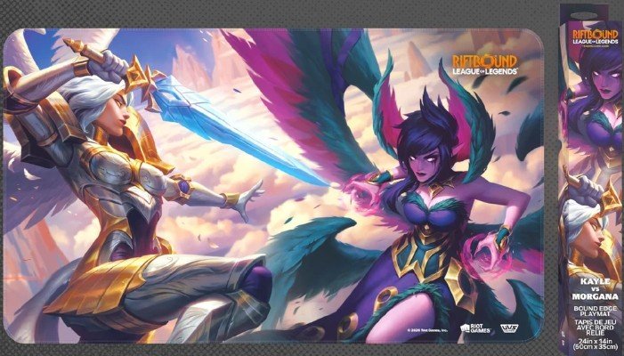 Riftbound TCG - Vendetta - Playmat - Kayle vs Morgana