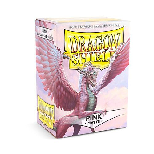 Dragon Shield: Standard Sleeves - Pink Matte (100)