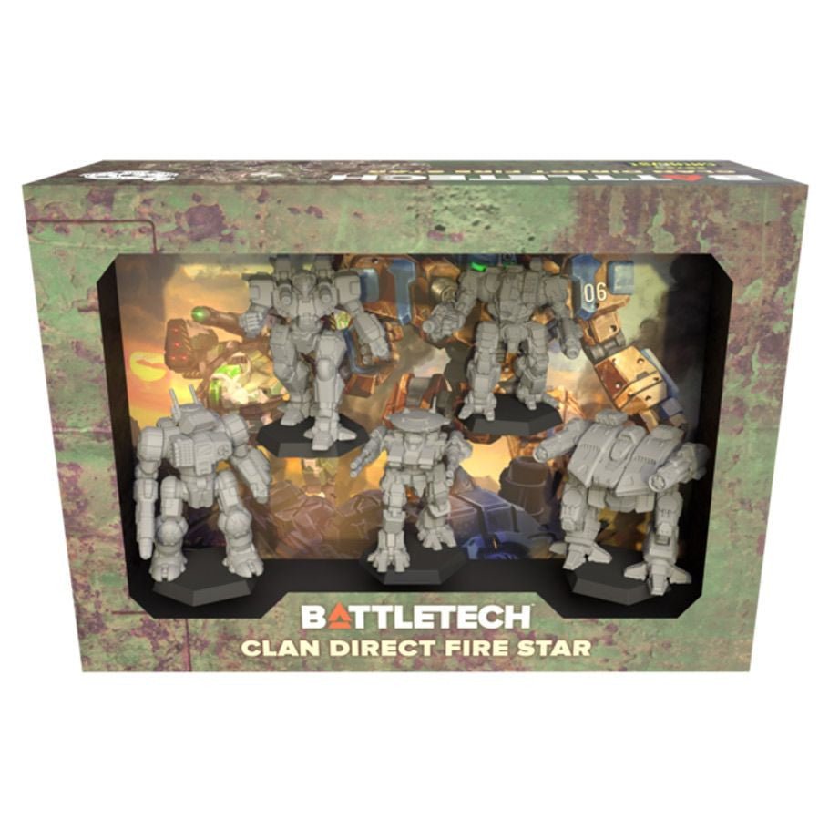 BattleTech - Mercenaries Force Pack - The Clans Direct Fire Star