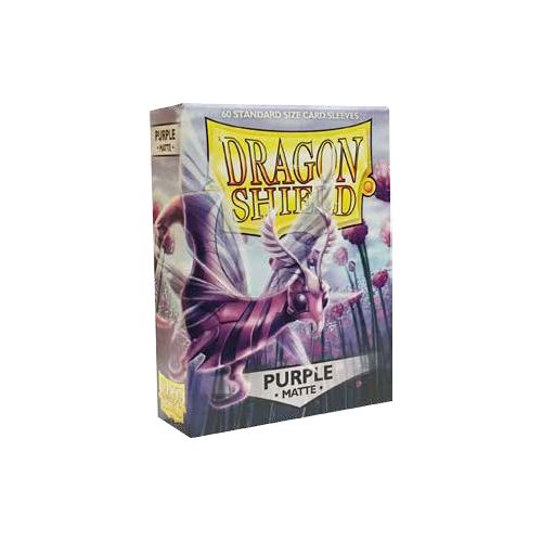 Dragon Shield Sleeves - Matte Purple (60)