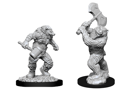Dungeons & Dragons Nolzur’s Marvelous Miniatures: Wereboar & Werebear