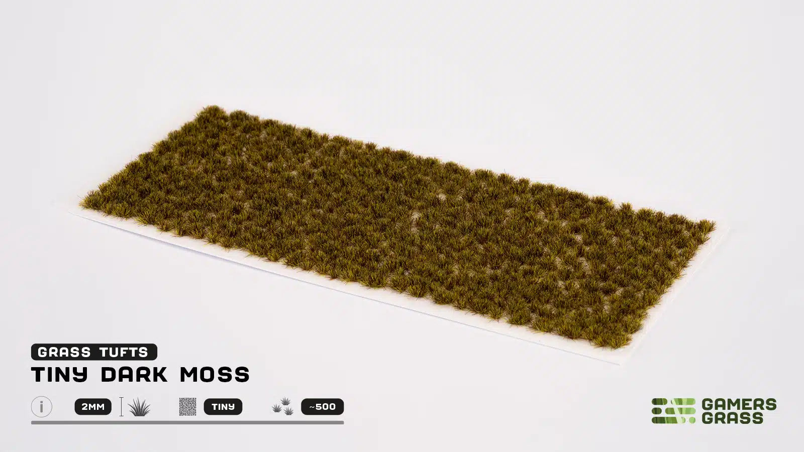 Gamers Grass - Special Tufts - Tiny Dark Moss (2mm)