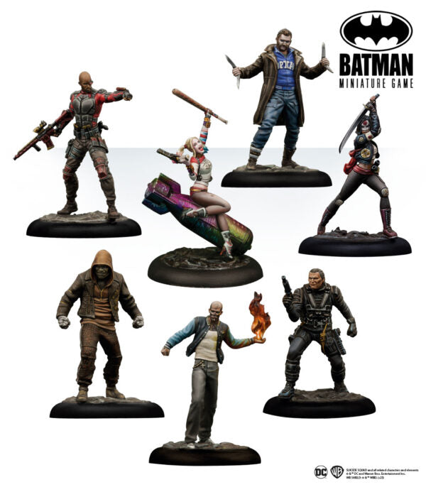 Batman Miniature Game: Suicide Squad 2016 – Geeky Villain Tabletop