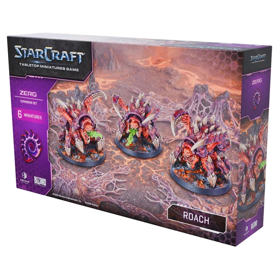 StarCraft Tabletop Miniatures Game - Zerg - Roach Expansion Set