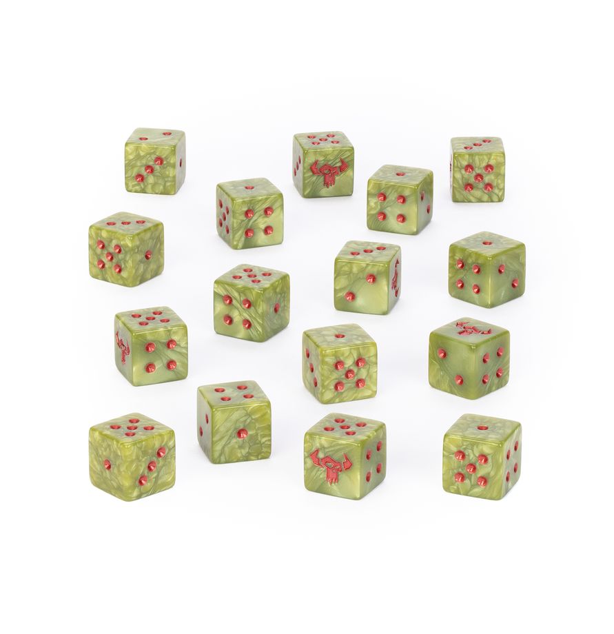 Warhammer 40k - Orks Dice