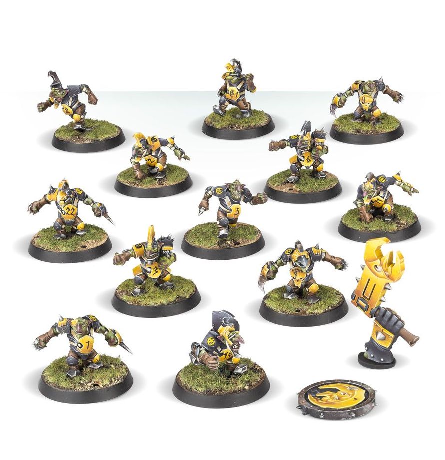 Blood Bowl - Goblin Team - Scarcrag Snivellers