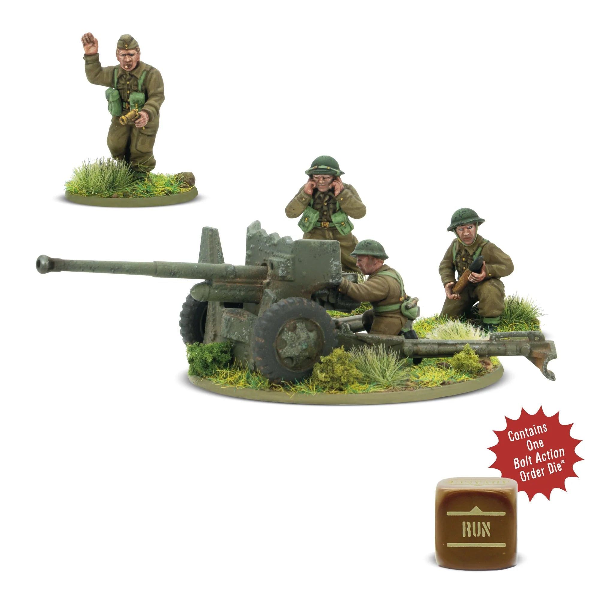 Bolt Action - British - 6-Pounder Anti-Tank Gun