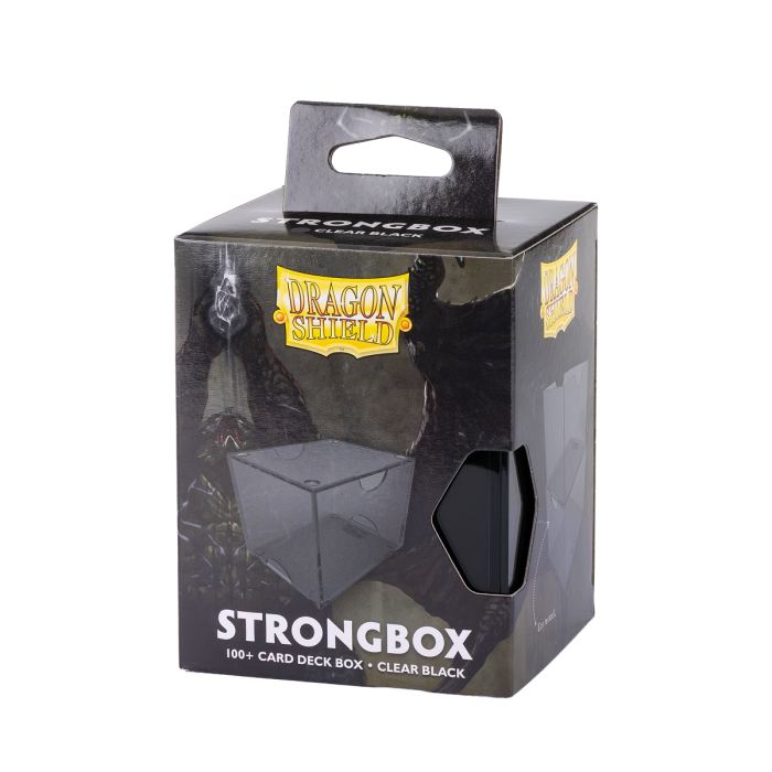 Dragon Shield - Strongbox - Clear Black