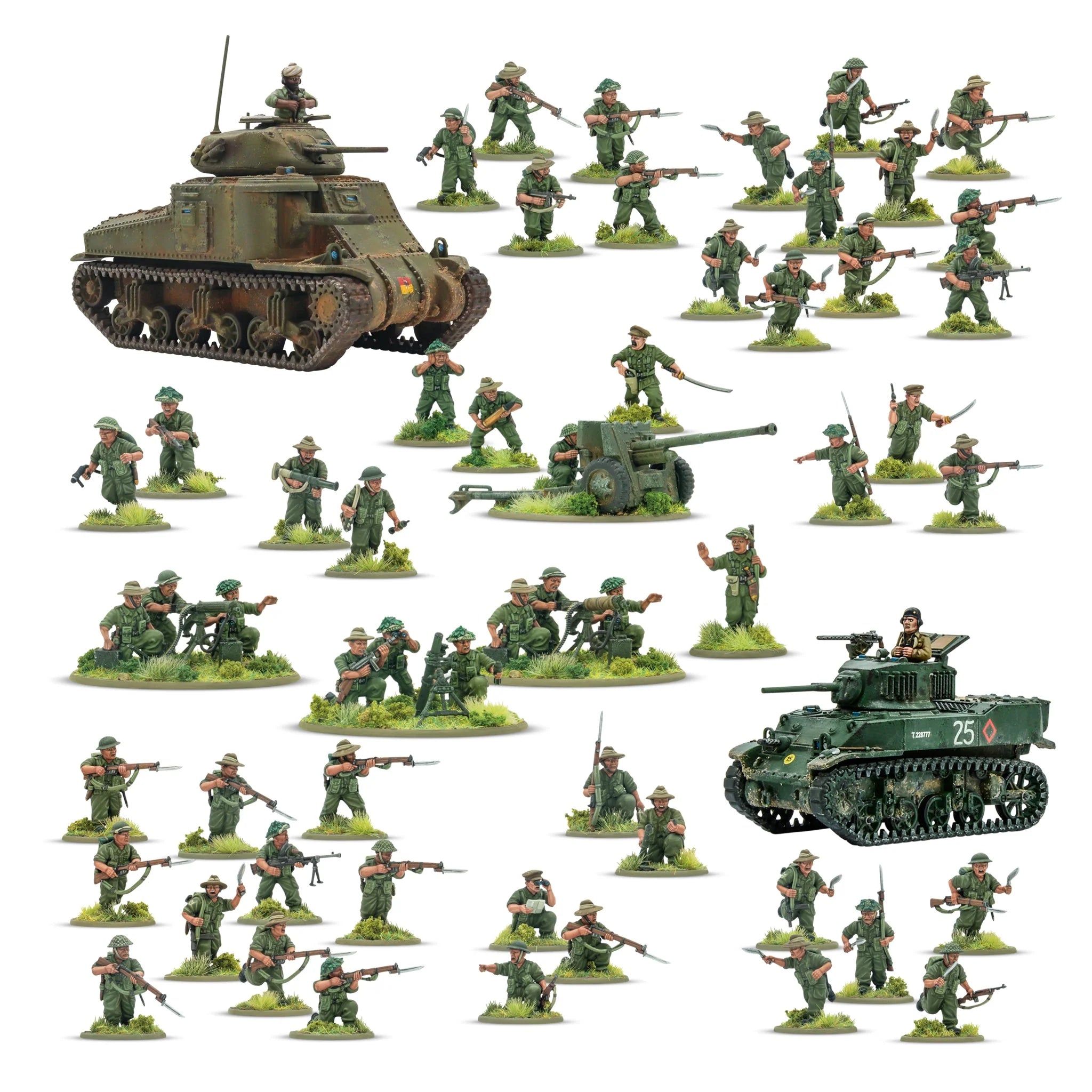Bolt Action - Gurkha Army Starter Box - Ayo Gorkhali!