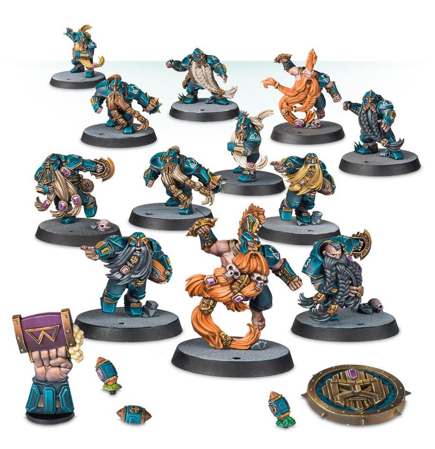 Blood Bowl - Dwarf Team - The Dwarf Giants