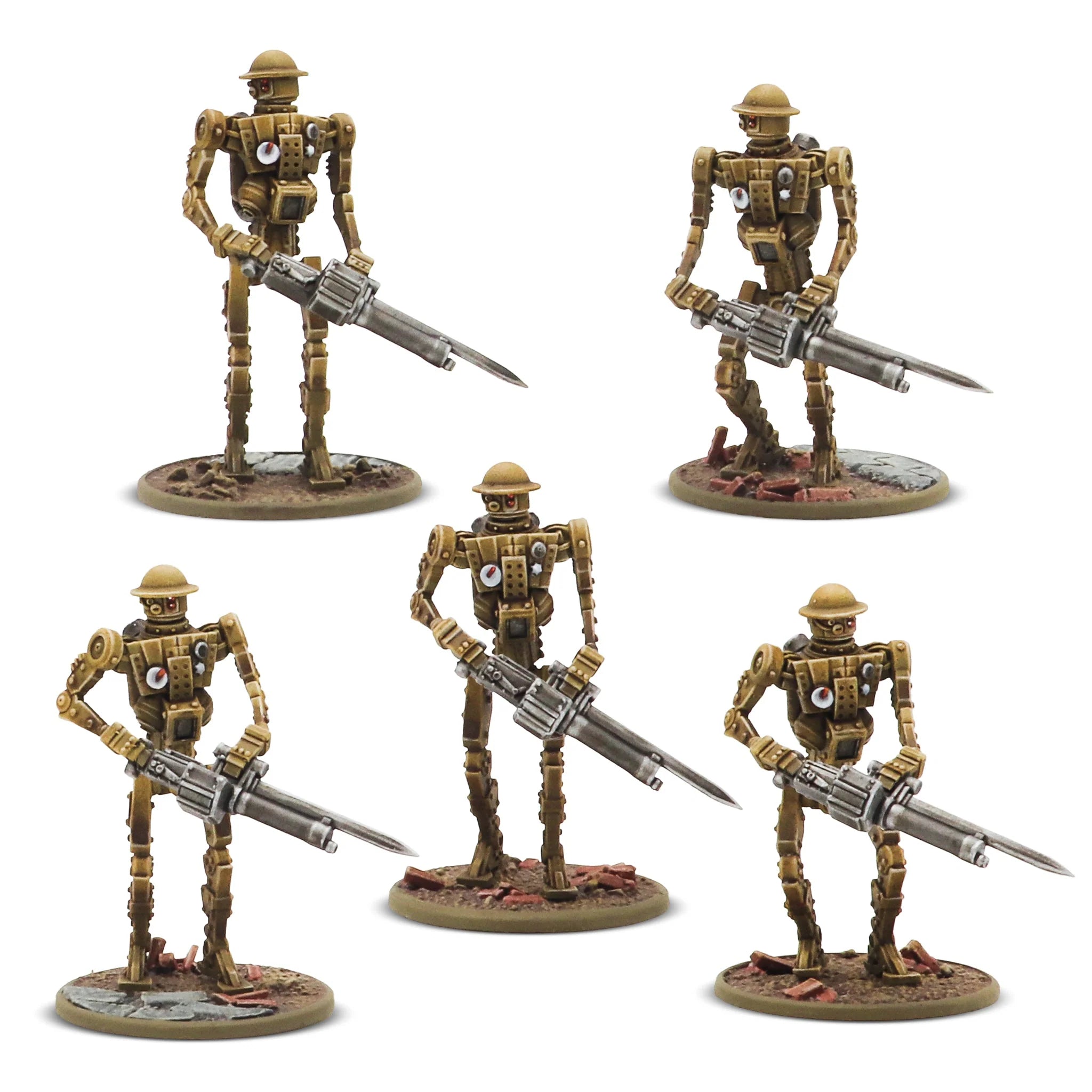Konflikt '47 - Mk I Automated Infantry Squad with MMG