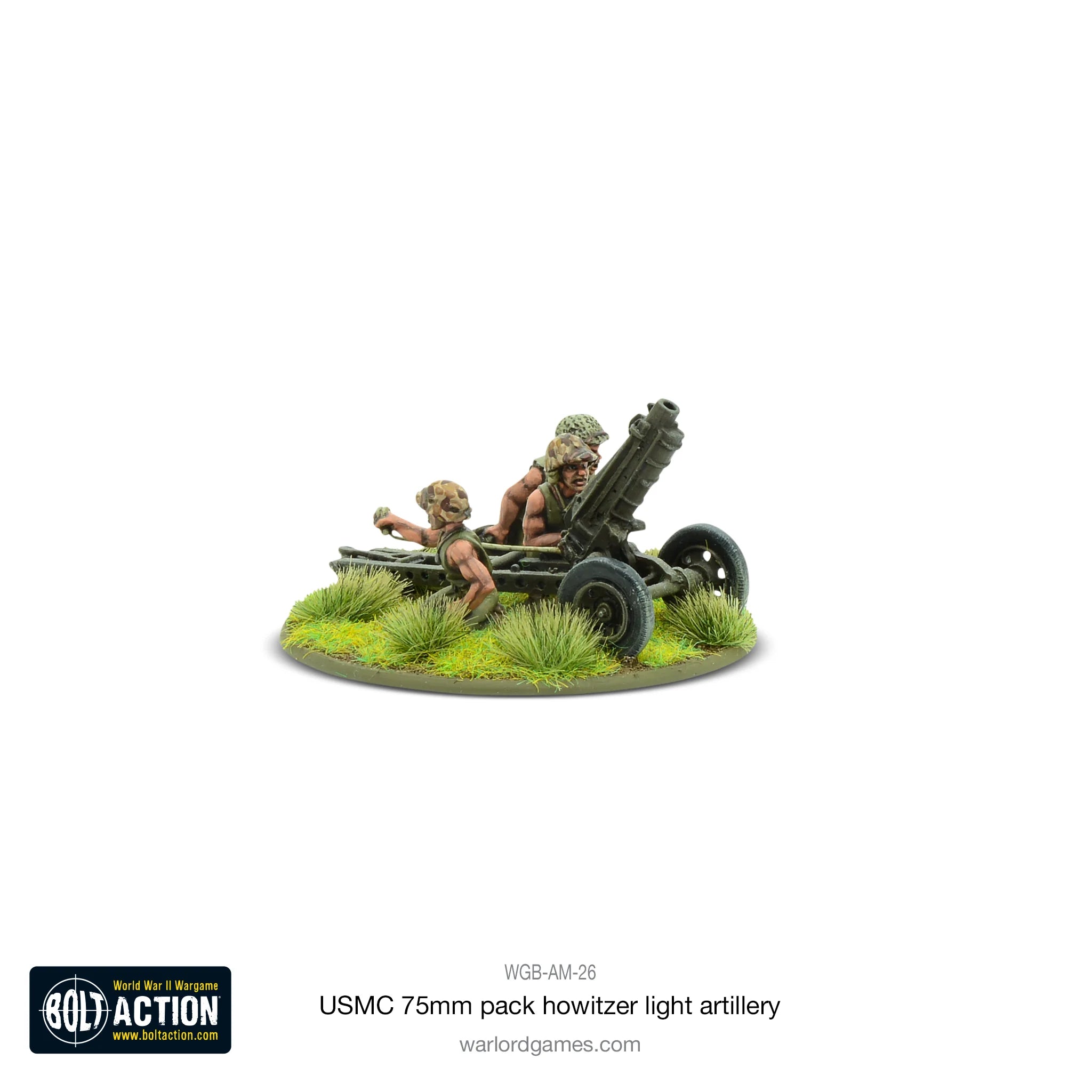 Bolt Action - USMC 75mm pack howitzer light artillery
