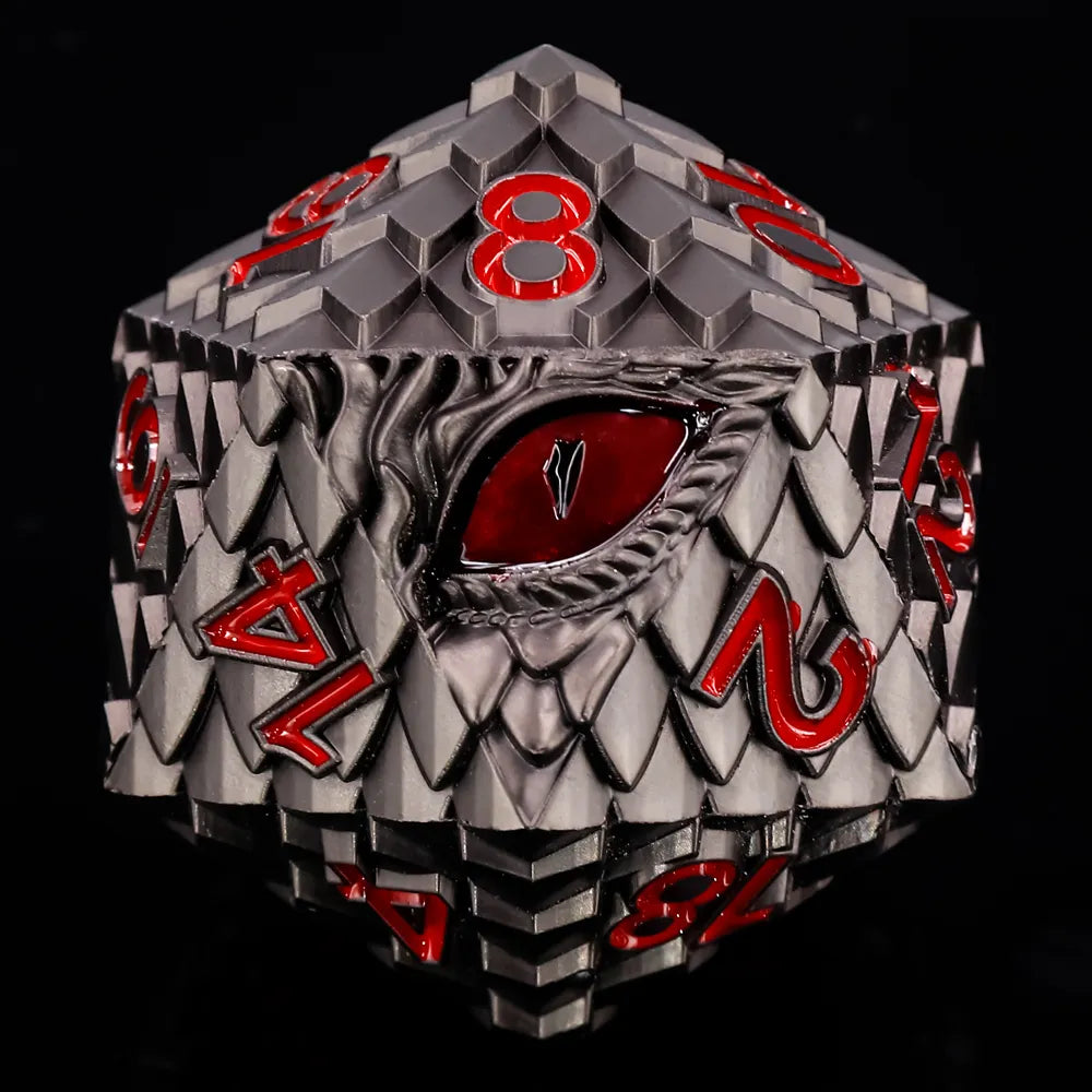 Dragon Eye (Black w Red Eye) - Titan D20