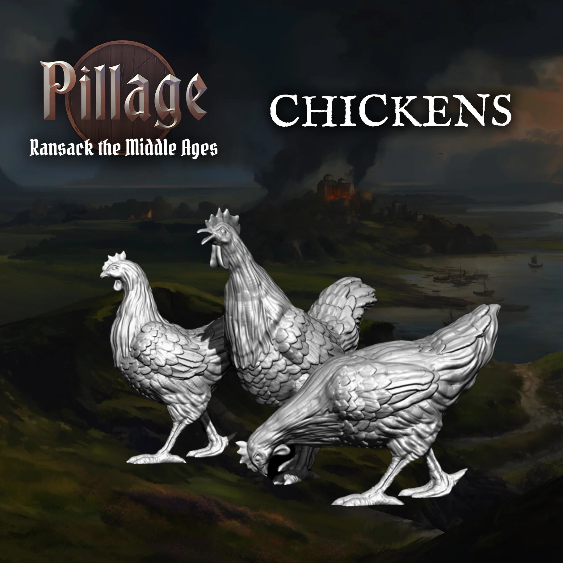 Victrix Limited - Medieval Farm Animals