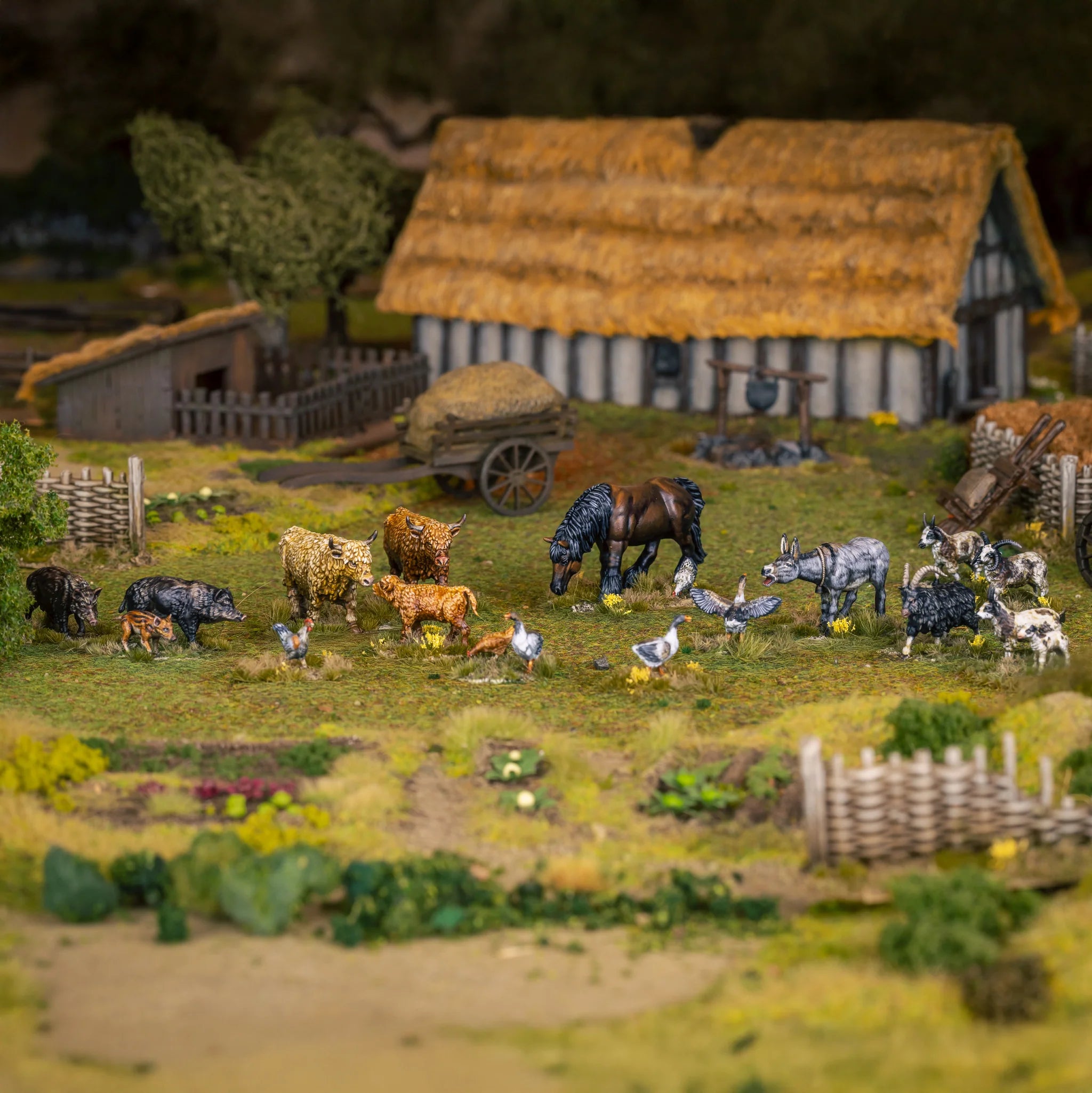 Victrix Limited - Medieval Farm Animals