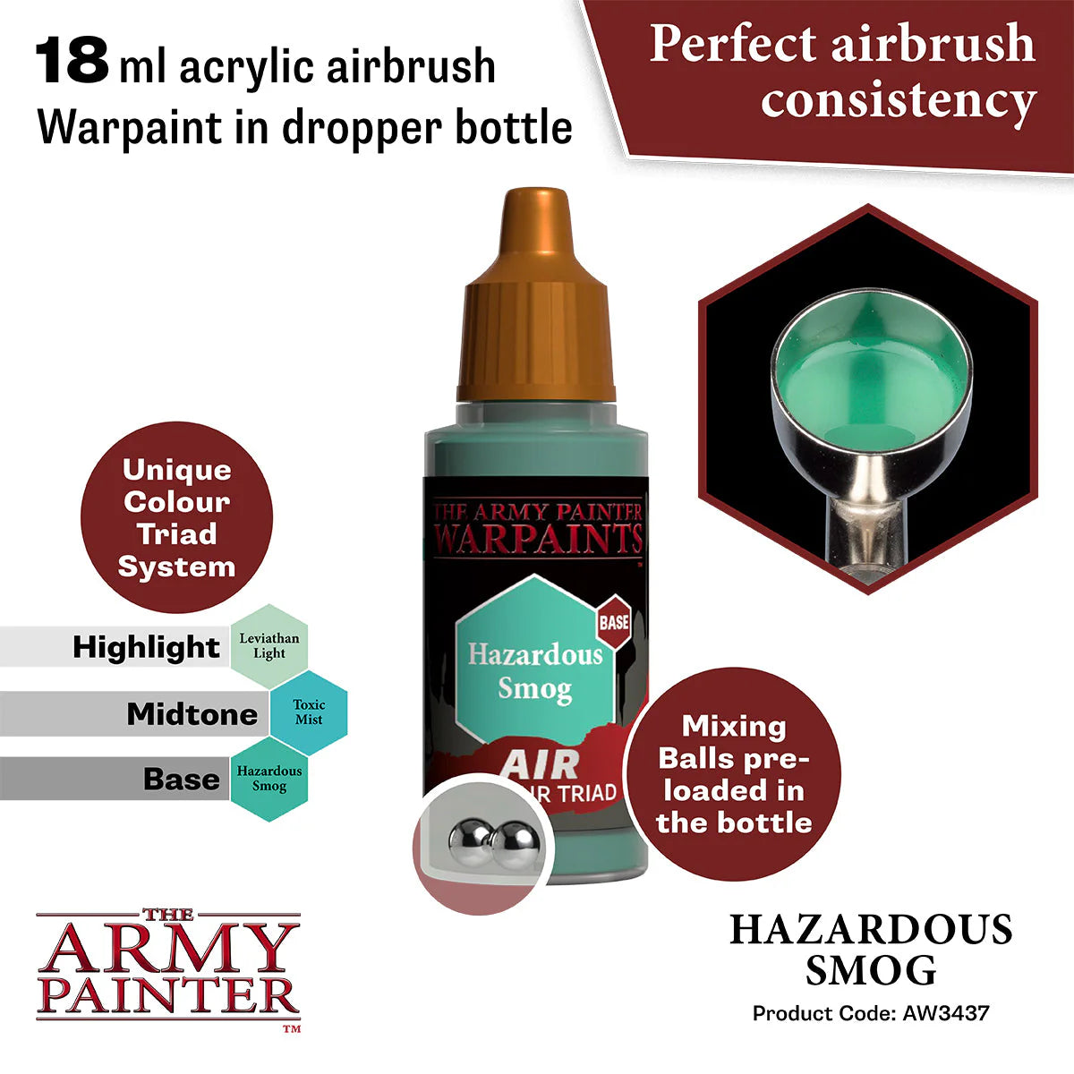 The Army Painter - Warpaints Air - Hazardous Smog