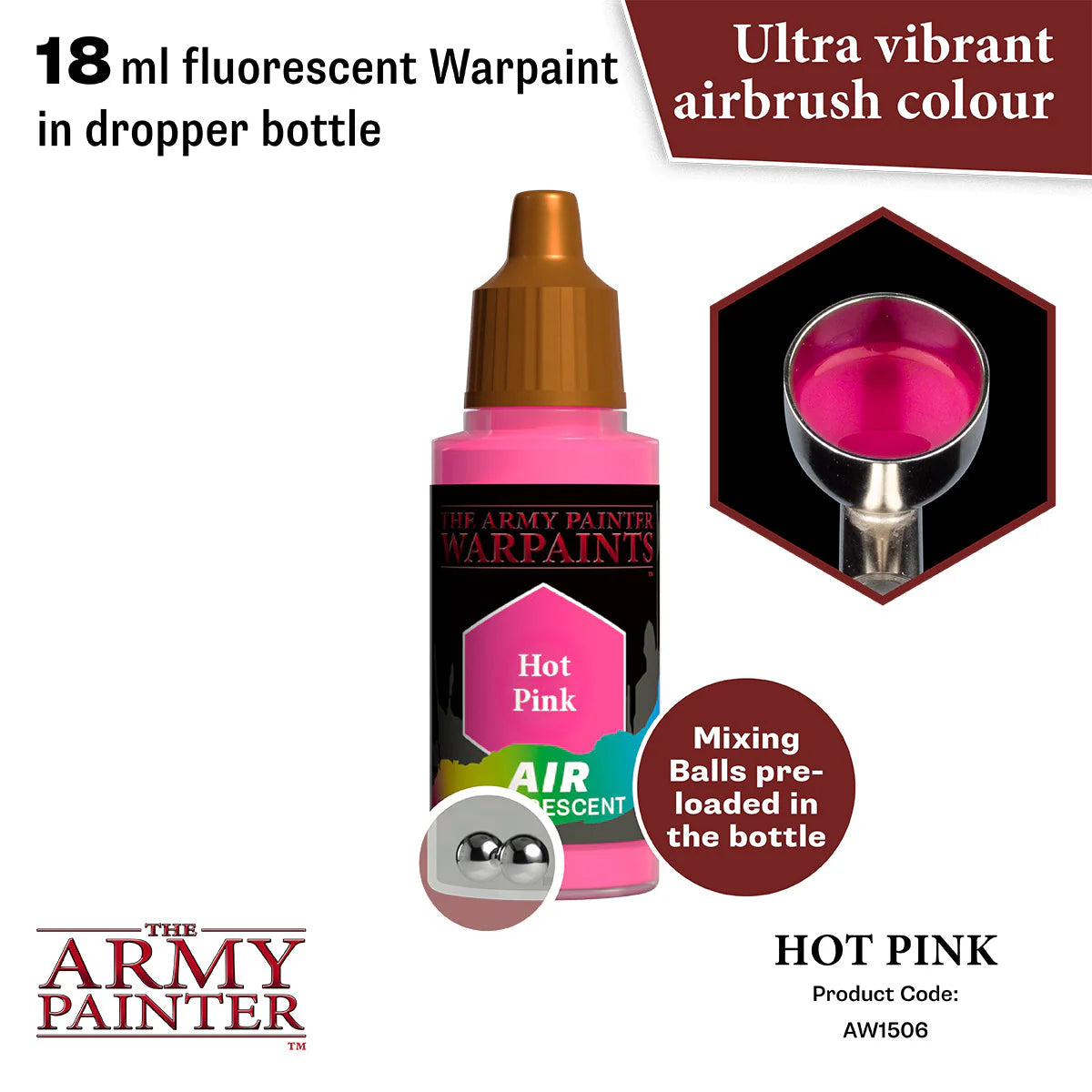 The Army Painter - Warpaints Air - Hot Pink