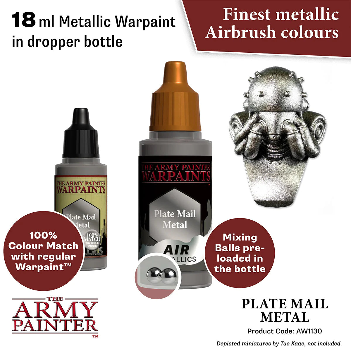 The Army Painter - Warpaints Air - Plate Mail Metal