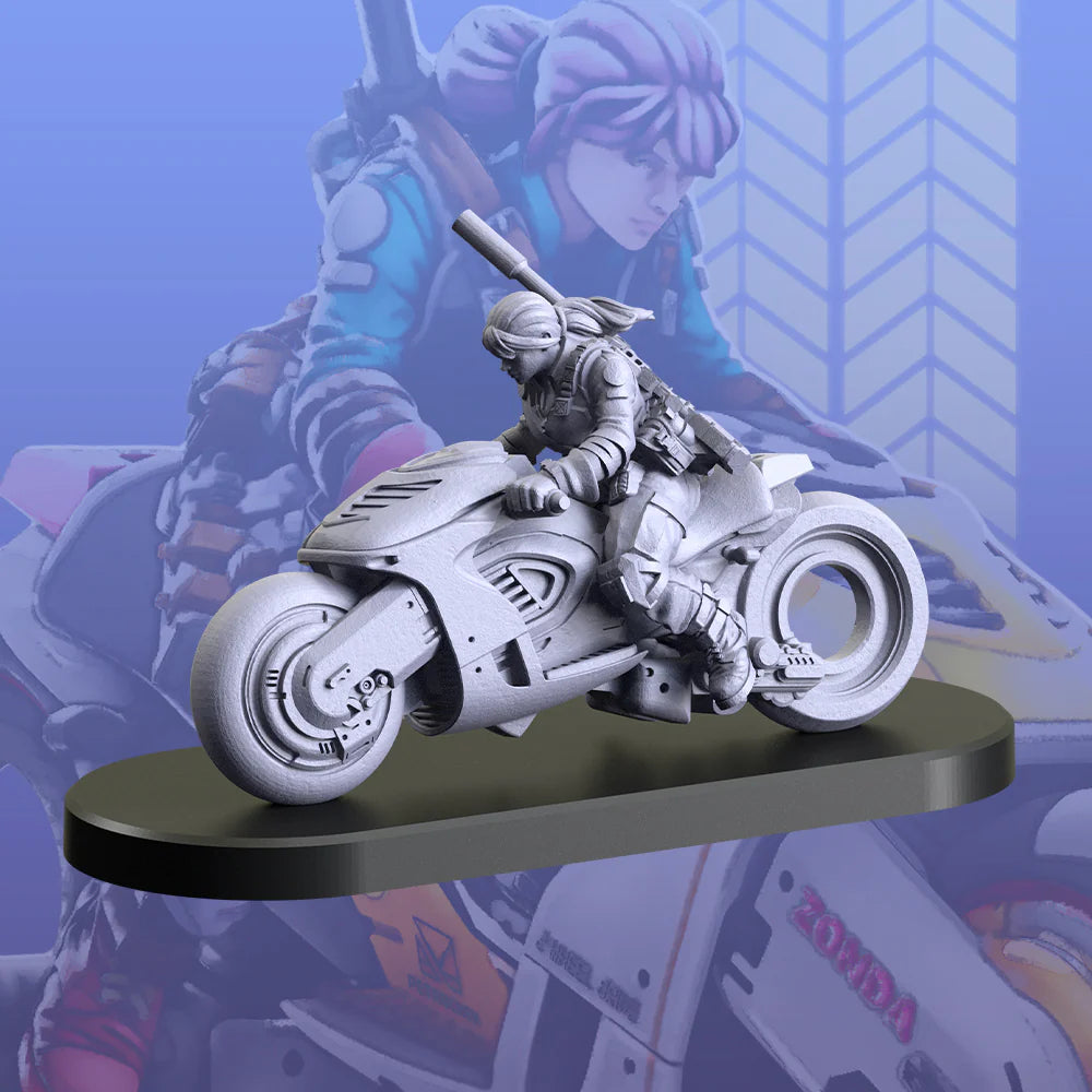 Cyberpunk: Combat Zone - Zonda Cybercycle