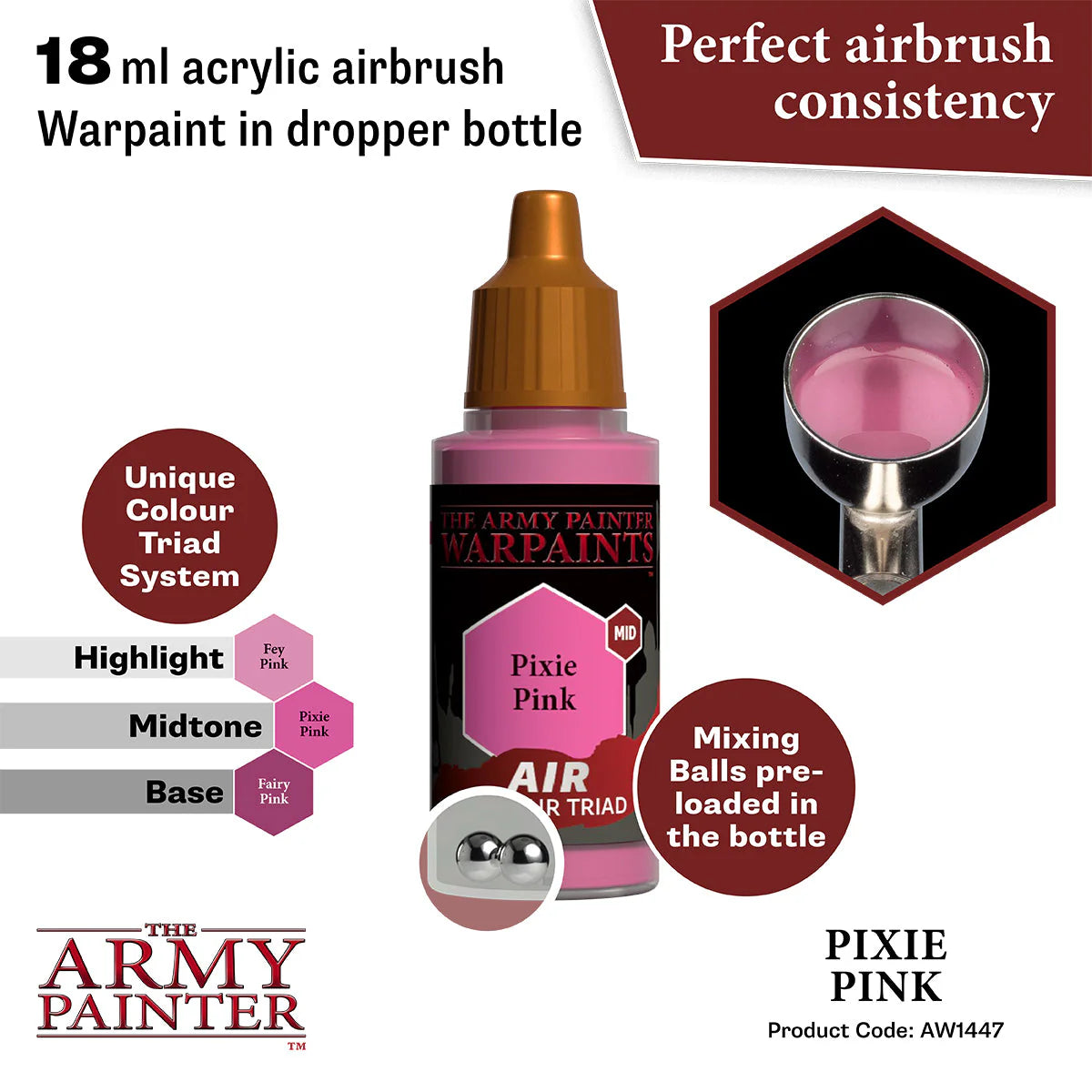 The Army Painter - Warpaints Air - Pixie Pink