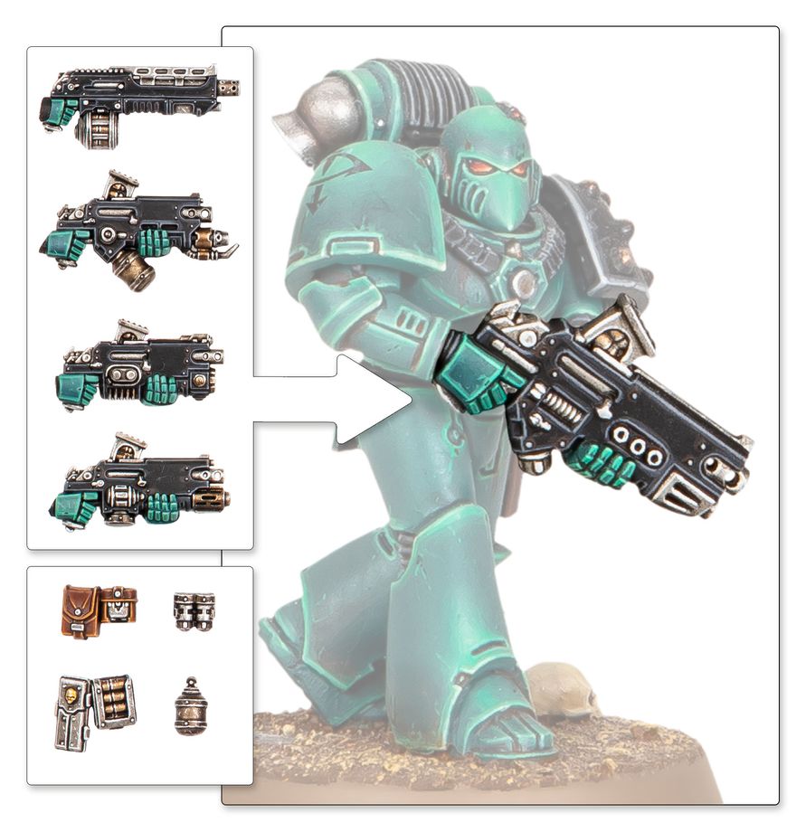 Warhammer: The Horus Heresy - Legiones Astartes Combi-weapons & Shotgun Upgrades