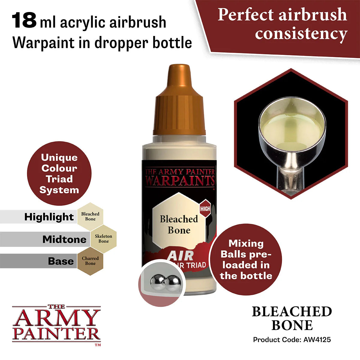 The Army Painter - Warpaints Air - Bleached Bone